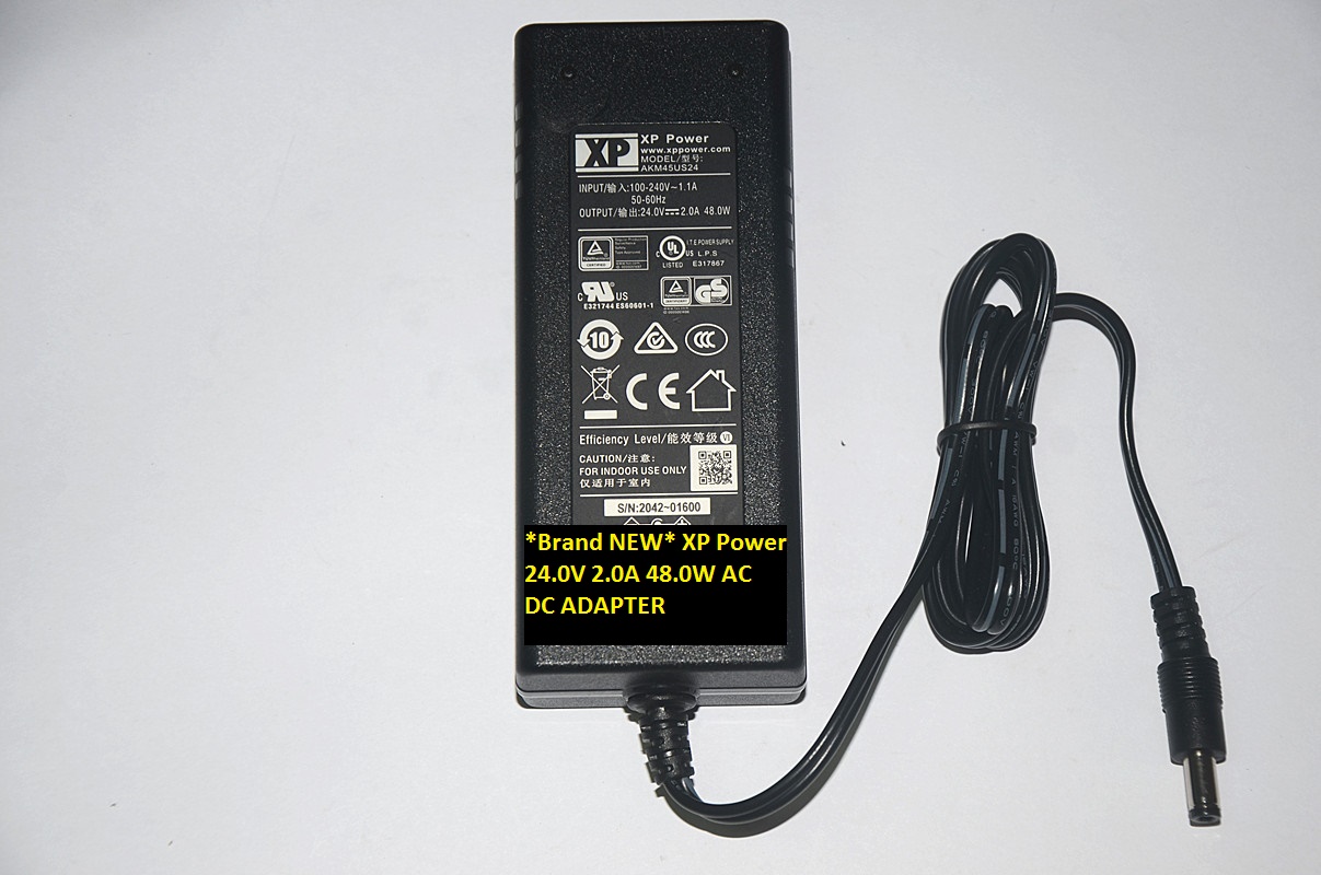 *Brand NEW* XP Power 24.0V 2.0A 48.0W AC DC ADAPTER